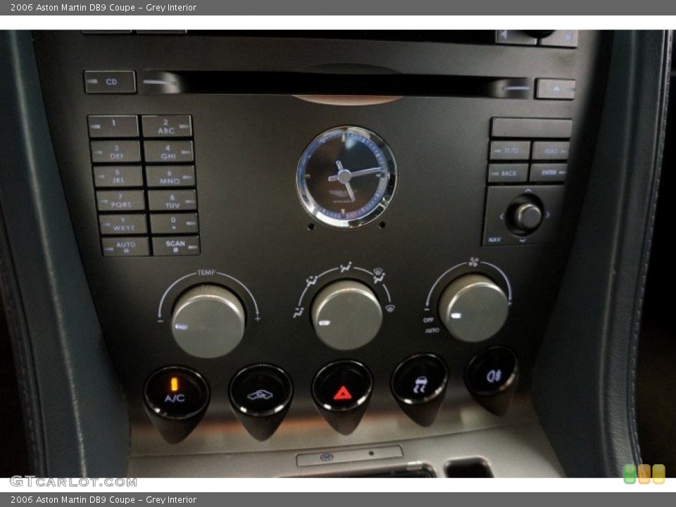 Grey Interior Controls for the 2006 Aston Martin DB9 Coupe #97174910