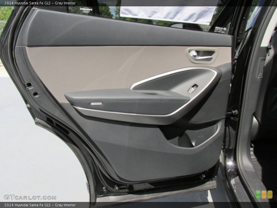 Gray Interior Door Panel for the 2014 Hyundai Santa Fe GLS #97180387
