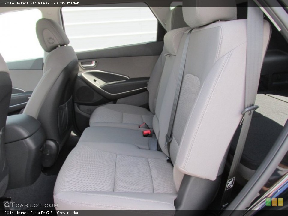 Gray Interior Rear Seat for the 2014 Hyundai Santa Fe GLS #97180406