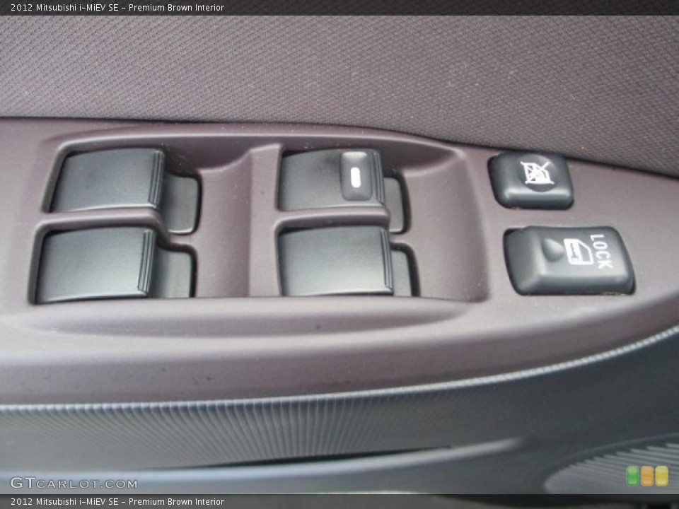Premium Brown Interior Controls for the 2012 Mitsubishi i-MiEV SE #97182551