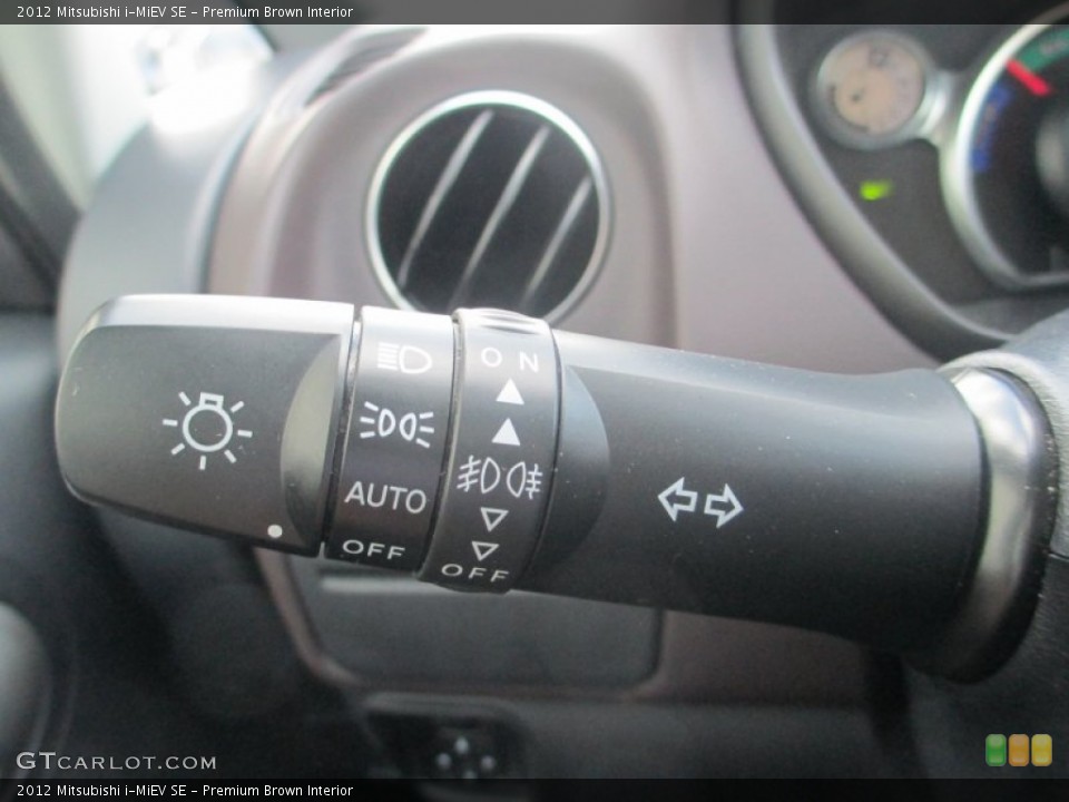Premium Brown Interior Controls for the 2012 Mitsubishi i-MiEV SE #97182710