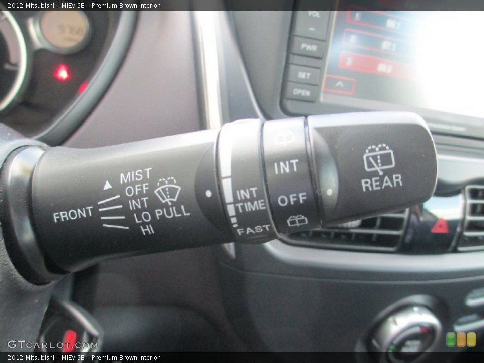 Premium Brown Interior Controls for the 2012 Mitsubishi i-MiEV SE #97182724
