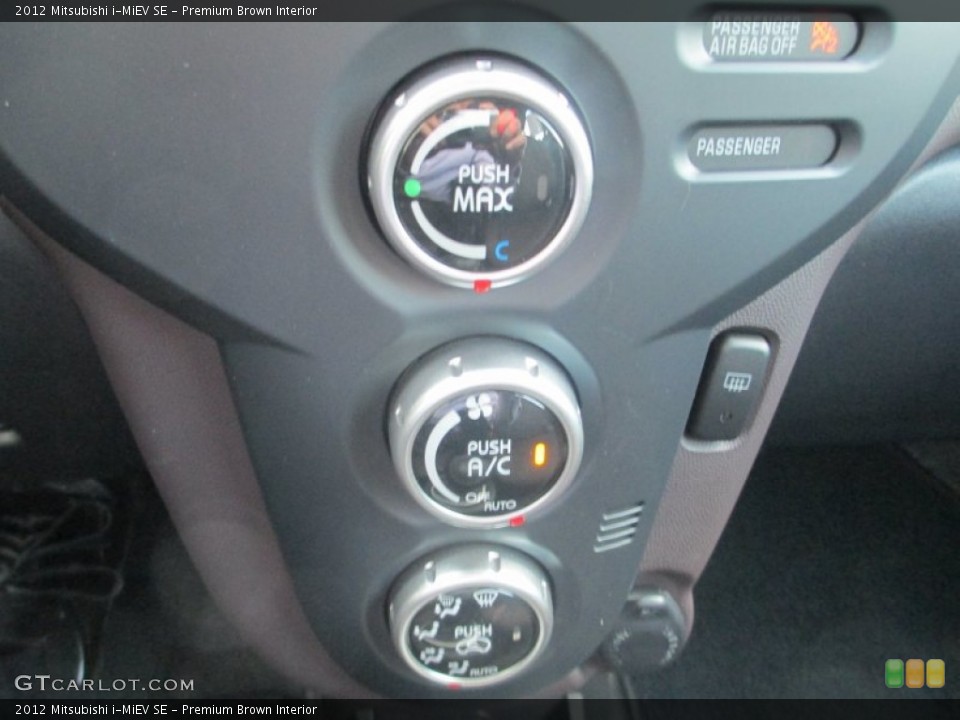Premium Brown Interior Controls for the 2012 Mitsubishi i-MiEV SE #97182854