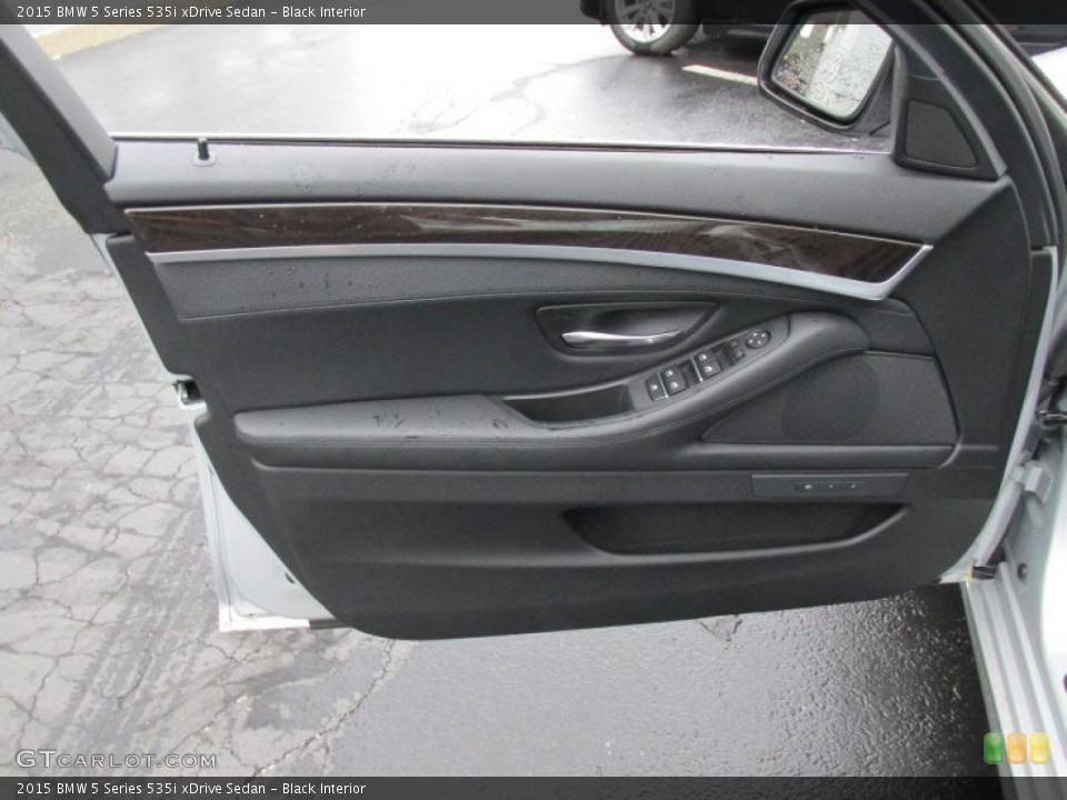 Black Interior Door Panel for the 2015 BMW 5 Series 535i xDrive Sedan #97195798