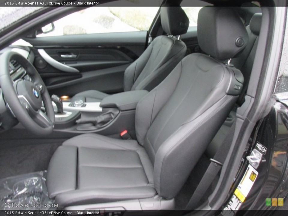 Black Interior Front Seat for the 2015 BMW 4 Series 435i xDrive Coupe #97196749