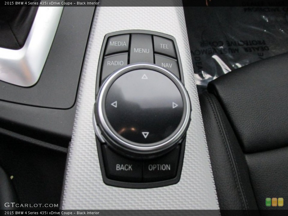 Black Interior Controls for the 2015 BMW 4 Series 435i xDrive Coupe #97196845