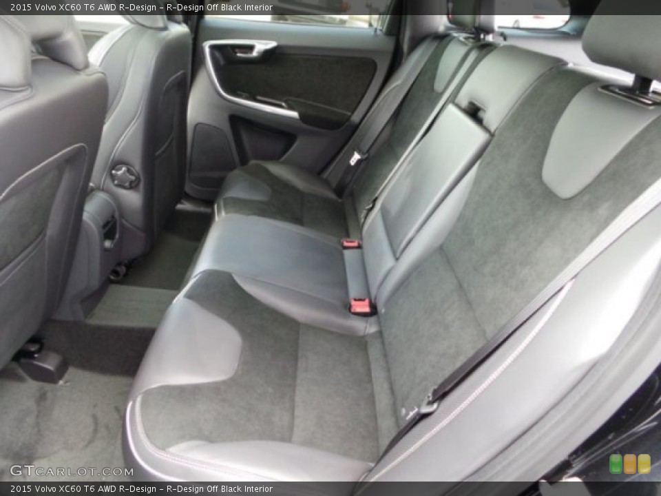 R-Design Off Black Interior Rear Seat for the 2015 Volvo XC60 T6 AWD R-Design #97200790