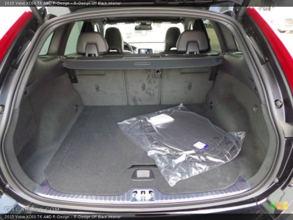 R-Design Off Black Interior Trunk for the 2015 Volvo XC60 T6 AWD R-Design #97200856