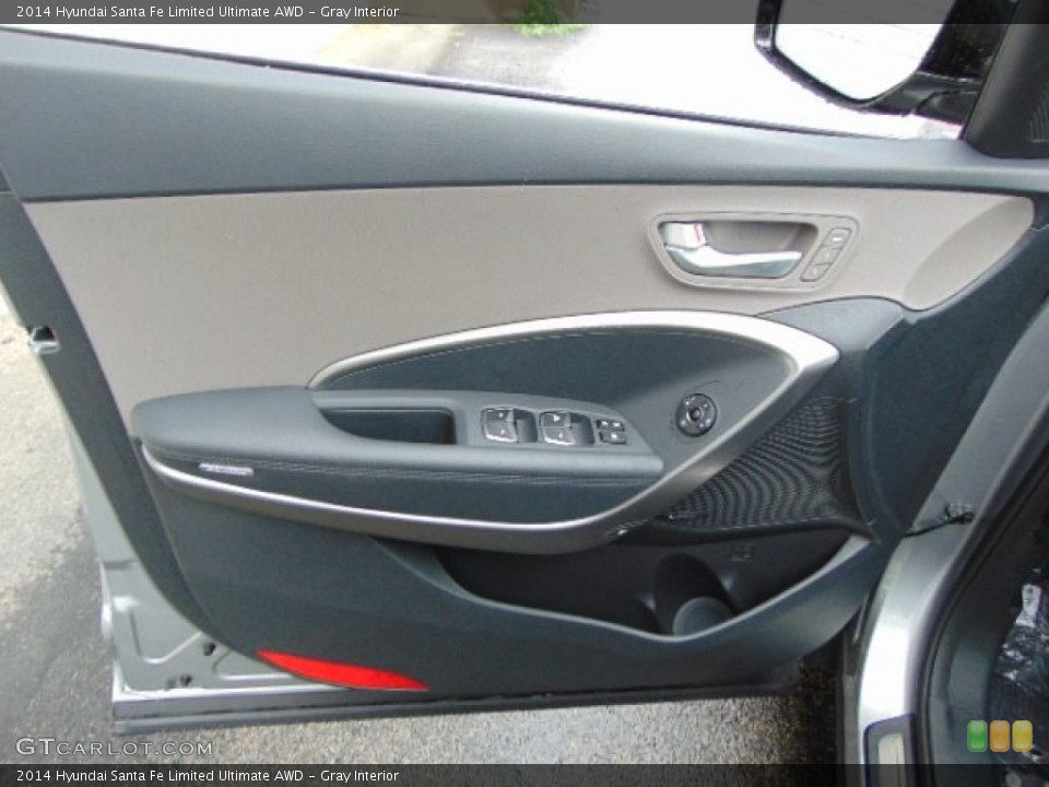 Gray Interior Door Panel for the 2014 Hyundai Santa Fe Limited Ultimate AWD #97203487