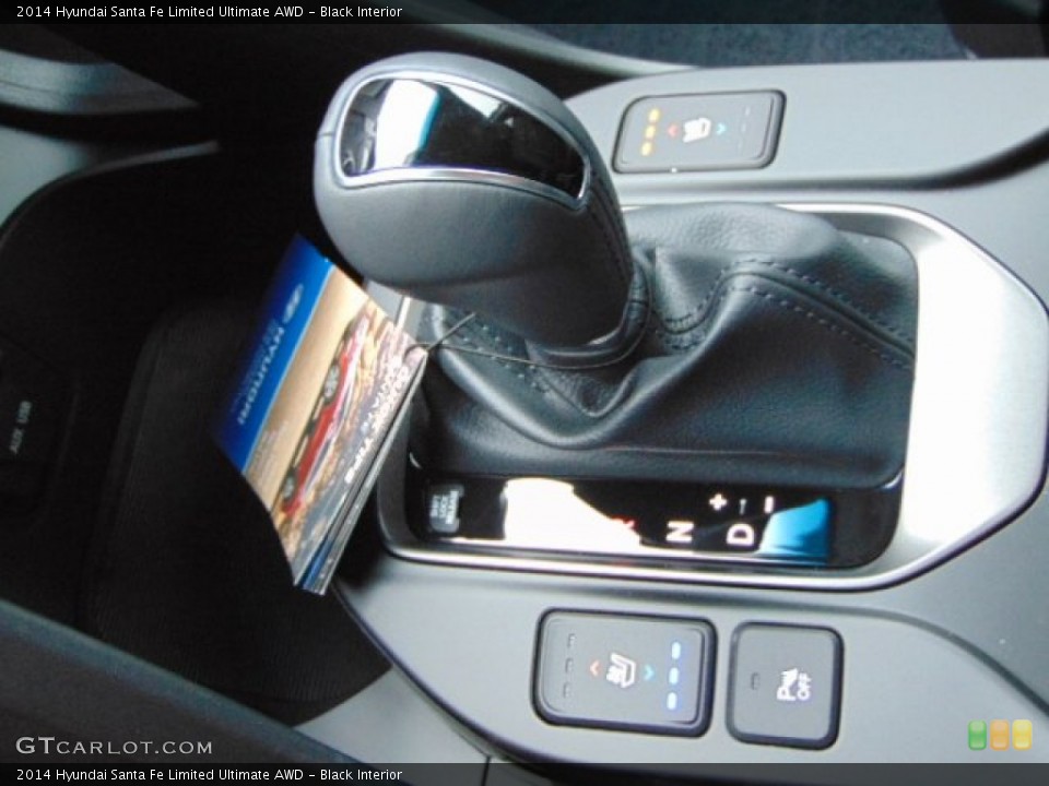Black Interior Transmission for the 2014 Hyundai Santa Fe Limited Ultimate AWD #97204177