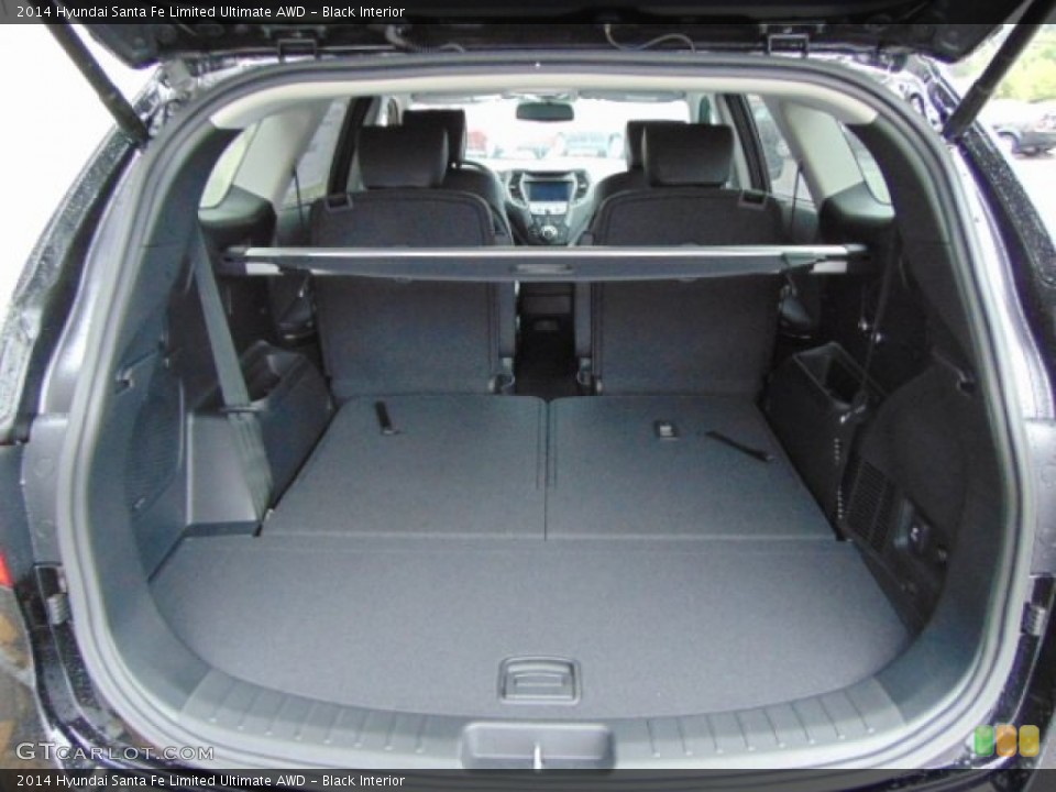 Black Interior Trunk for the 2014 Hyundai Santa Fe Limited Ultimate AWD #97204294