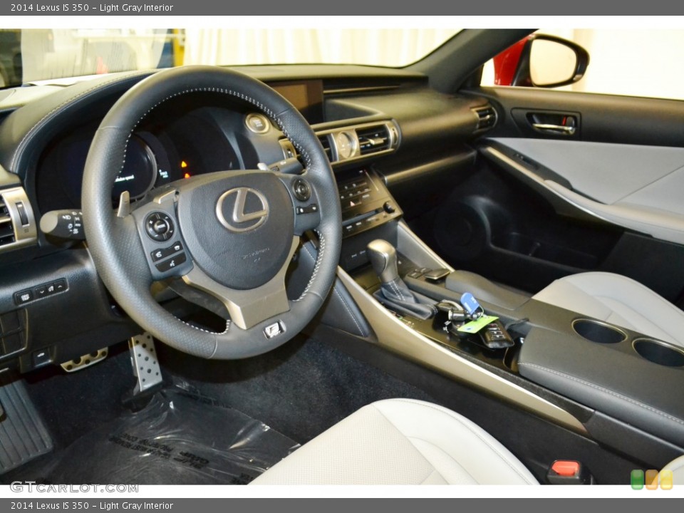 Light Gray Interior Prime Interior for the 2014 Lexus IS 350 #97213756