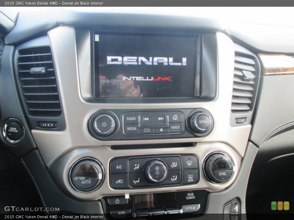 Denali Jet Black Interior Controls for the 2015 GMC Yukon Denali 4WD #97220695