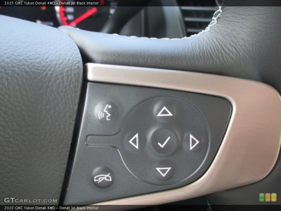 Denali Jet Black Interior Controls for the 2015 GMC Yukon Denali 4WD #97220938