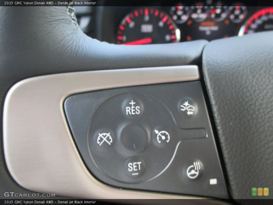 Denali Jet Black Interior Controls for the 2015 GMC Yukon Denali 4WD #97220951