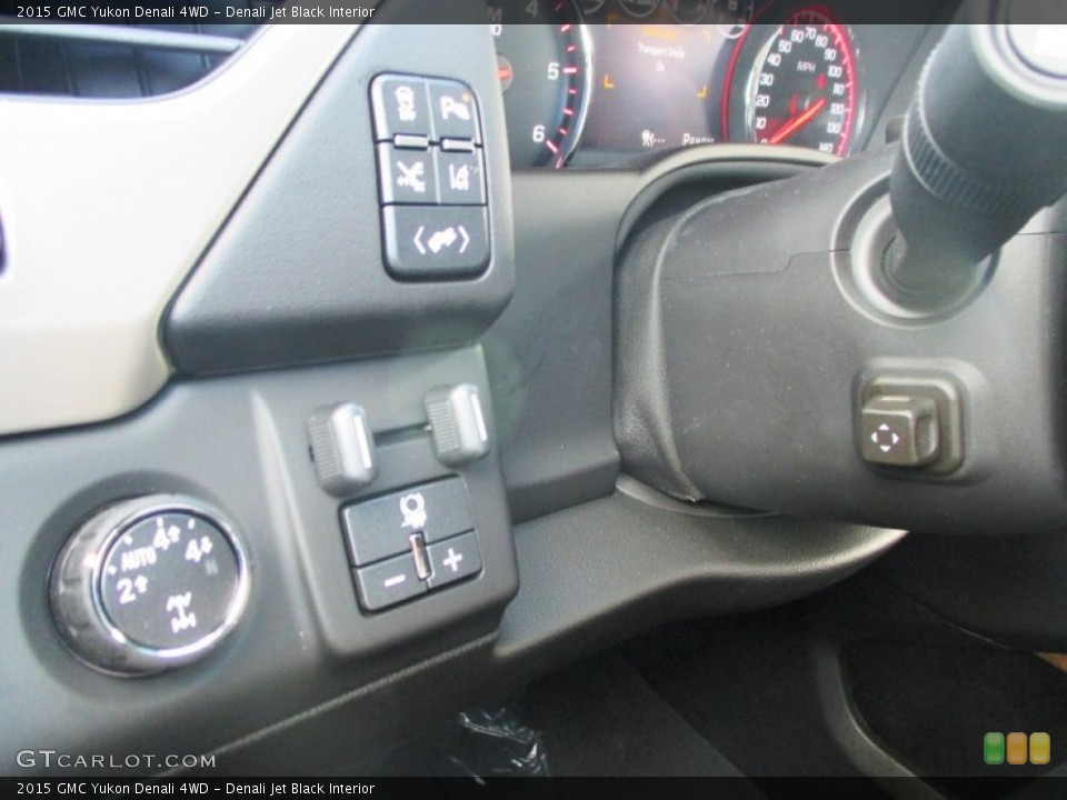 Denali Jet Black Interior Controls for the 2015 GMC Yukon Denali 4WD #97221064