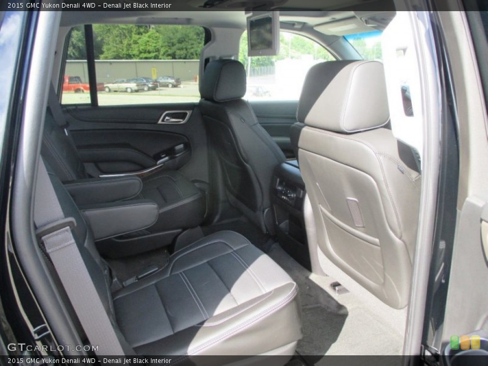 Denali Jet Black Interior Rear Seat for the 2015 GMC Yukon Denali 4WD #97221419