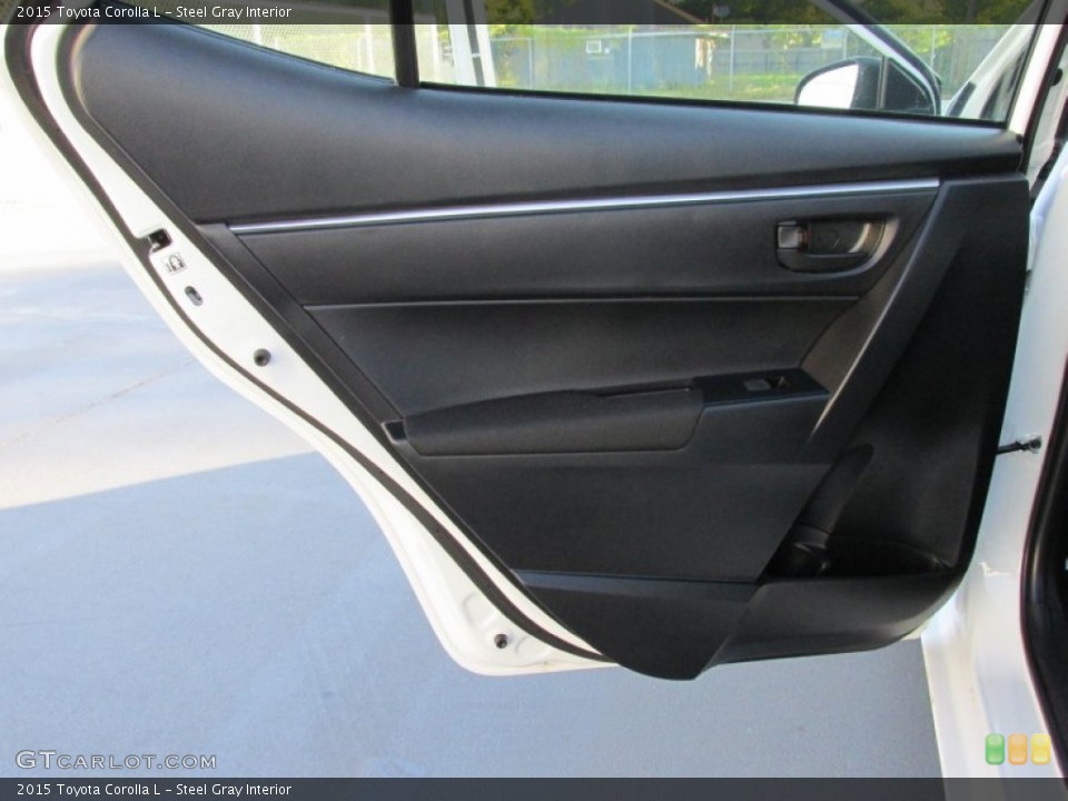 Steel Gray Interior Door Panel for the 2015 Toyota Corolla L #97227379