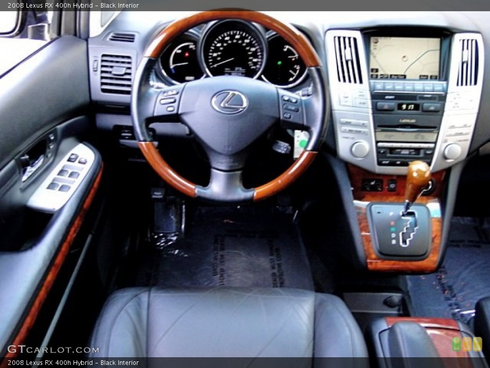 Black Interior Dashboard for the 2008 Lexus RX 400h Hybrid #97231231