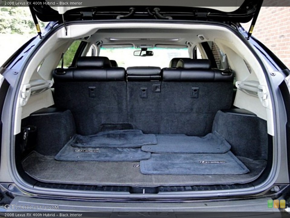 Black Interior Trunk for the 2008 Lexus RX 400h Hybrid #97231858