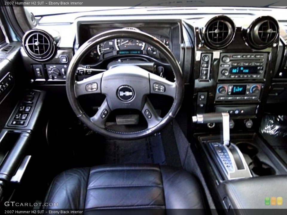 Ebony Black Interior Dashboard for the 2007 Hummer H2 SUT #97232086