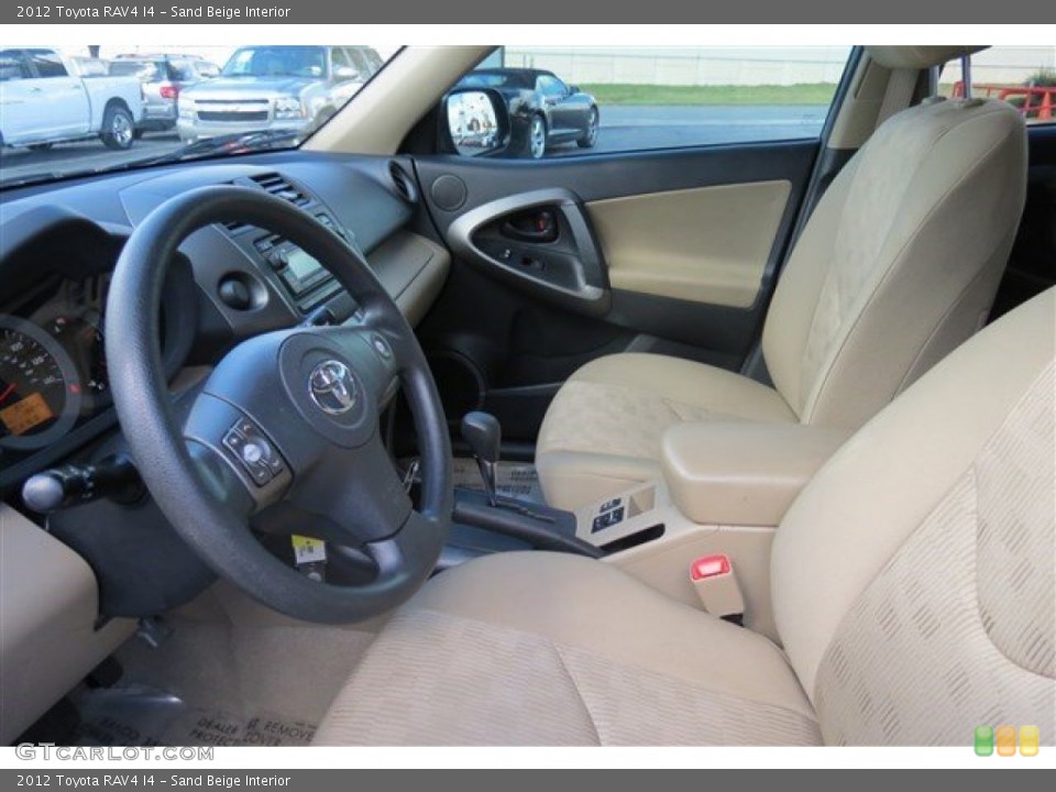Sand Beige Interior Photo for the 2012 Toyota RAV4 I4 #97243348