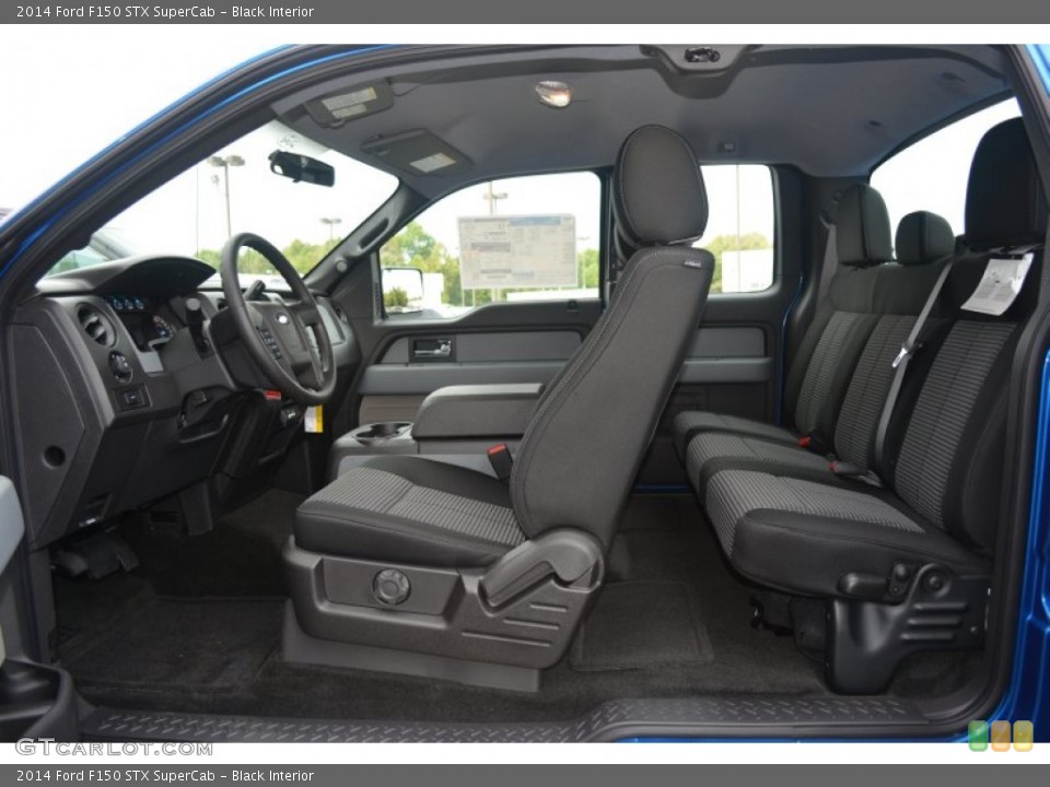Black Interior Photo for the 2014 Ford F150 STX SuperCab #97249333