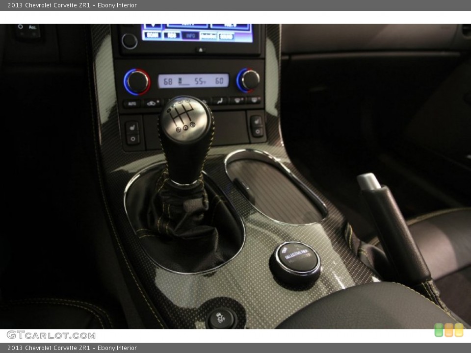 Ebony Interior Transmission for the 2013 Chevrolet Corvette ZR1 #97252368