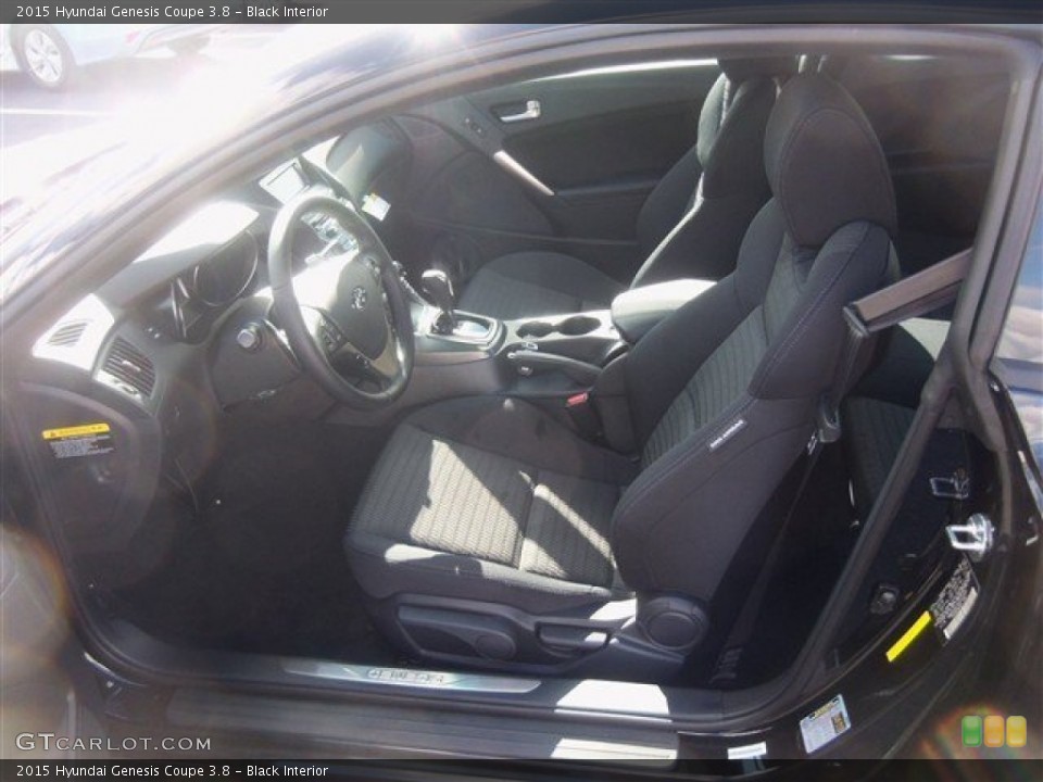 Black Interior Photo for the 2015 Hyundai Genesis Coupe 3.8 #97252984