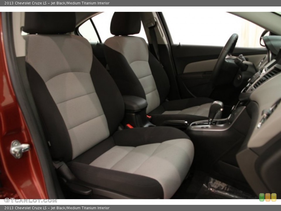 Jet Black/Medium Titanium Interior Front Seat for the 2013 Chevrolet Cruze LS #97255255