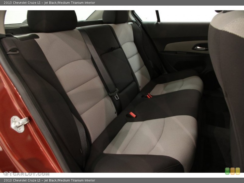 Jet Black/Medium Titanium Interior Rear Seat for the 2013 Chevrolet Cruze LS #97255282