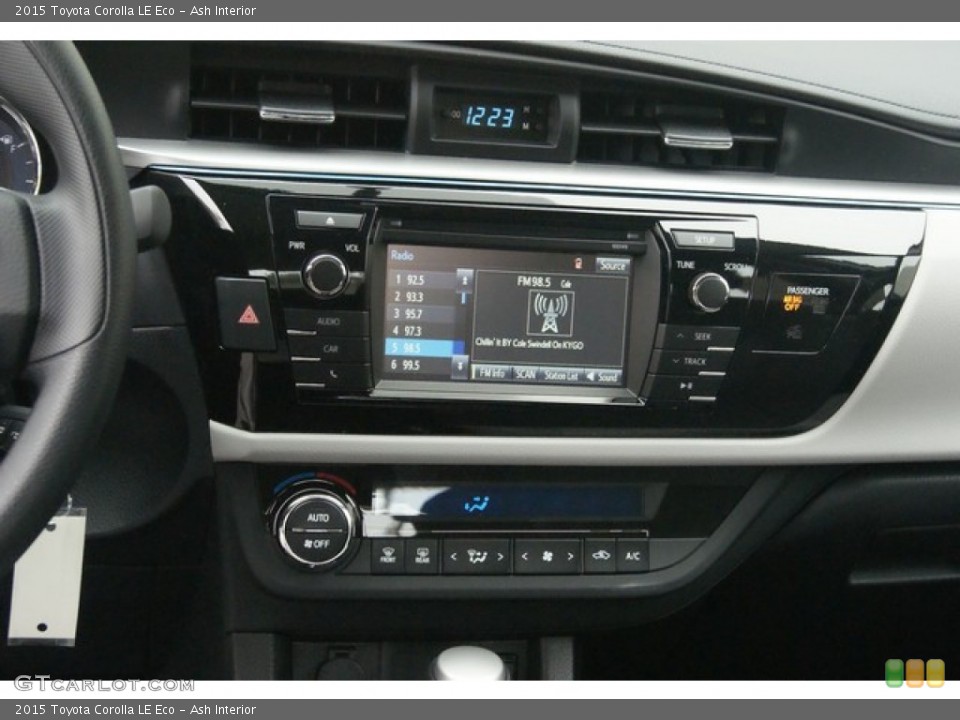 Ash Interior Controls for the 2015 Toyota Corolla LE Eco #97256146