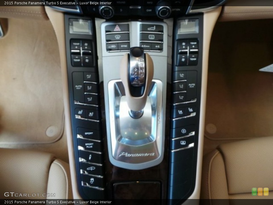 Luxor Beige Interior Transmission for the 2015 Porsche Panamera Turbo S Executive #97260757
