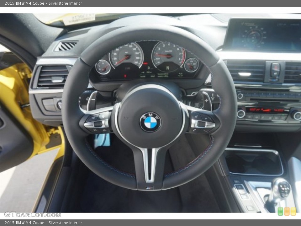 Silverstone Interior Steering Wheel for the 2015 BMW M4 Coupe #97270141