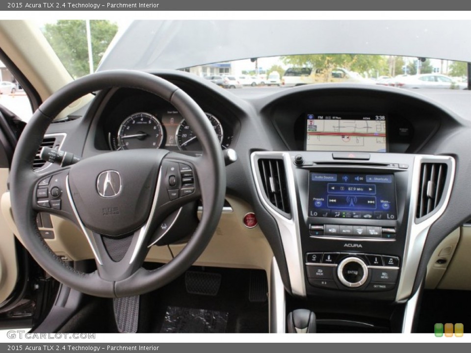 Parchment Interior Controls for the 2015 Acura TLX 2.4 Technology #97272367