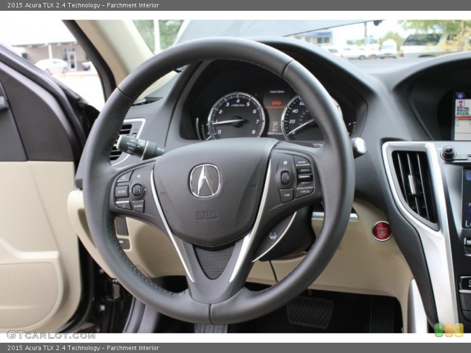 Parchment Interior Steering Wheel for the 2015 Acura TLX 2.4 Technology #97272373