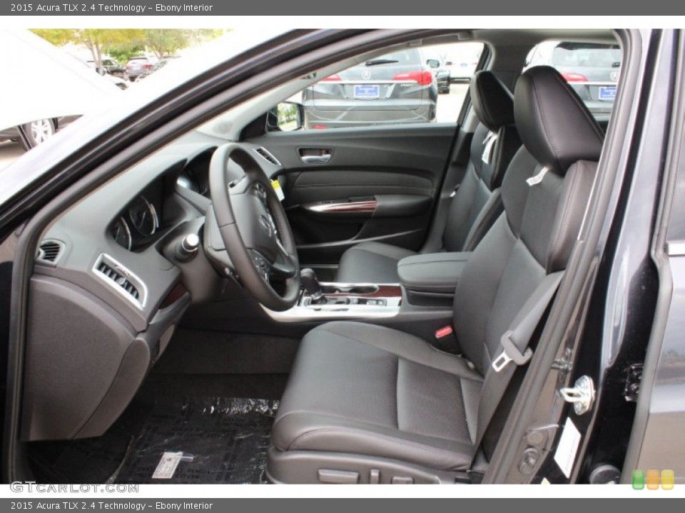 Ebony Interior Photo for the 2015 Acura TLX 2.4 Technology #97273402