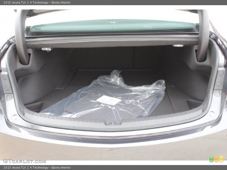Ebony Interior Trunk for the 2015 Acura TLX 2.4 Technology #97273414