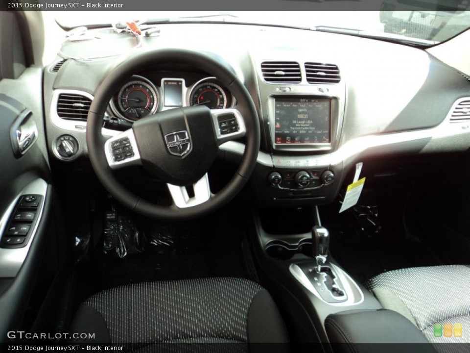 Black Interior Dashboard for the 2015 Dodge Journey SXT #97276740