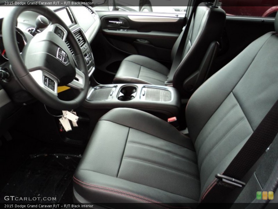 R/T Black Interior Front Seat for the 2015 Dodge Grand Caravan R/T #97277520