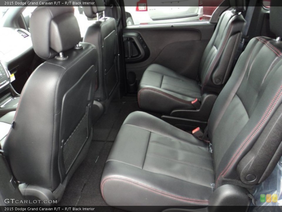 R/T Black Interior Rear Seat for the 2015 Dodge Grand Caravan R/T #97277598