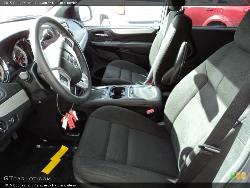 Black Interior Photo for the 2015 Dodge Grand Caravan SXT #97277898