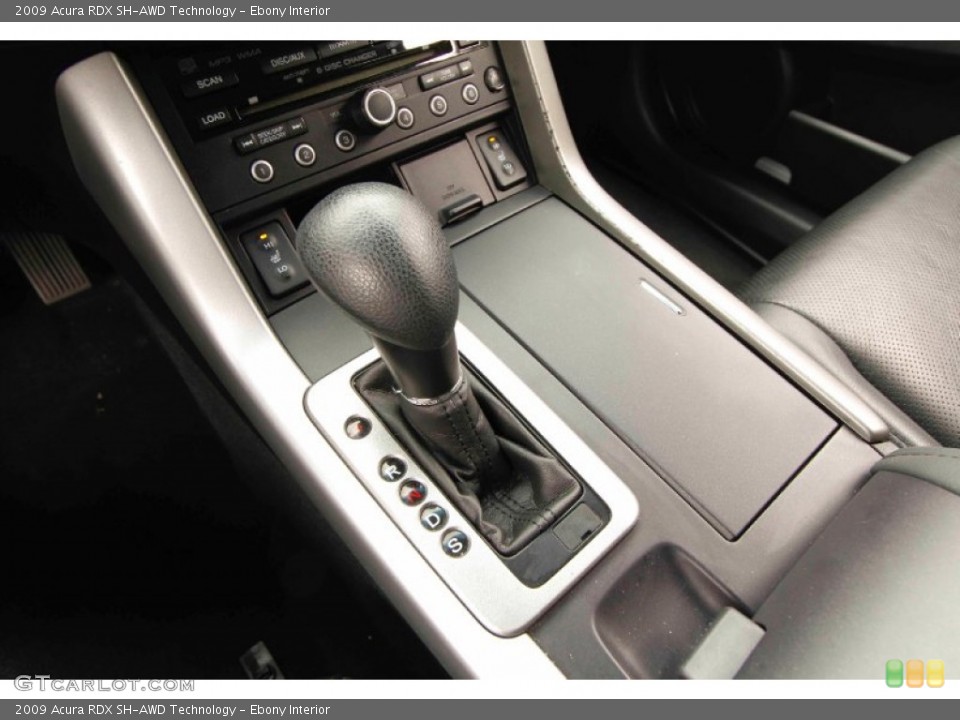 Ebony Interior Transmission for the 2009 Acura RDX SH-AWD Technology #97296538