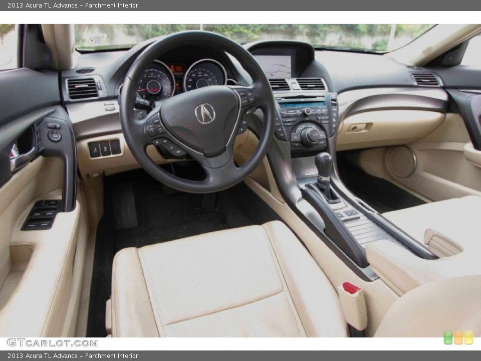 Parchment Interior Photo for the 2013 Acura TL Advance #97296766