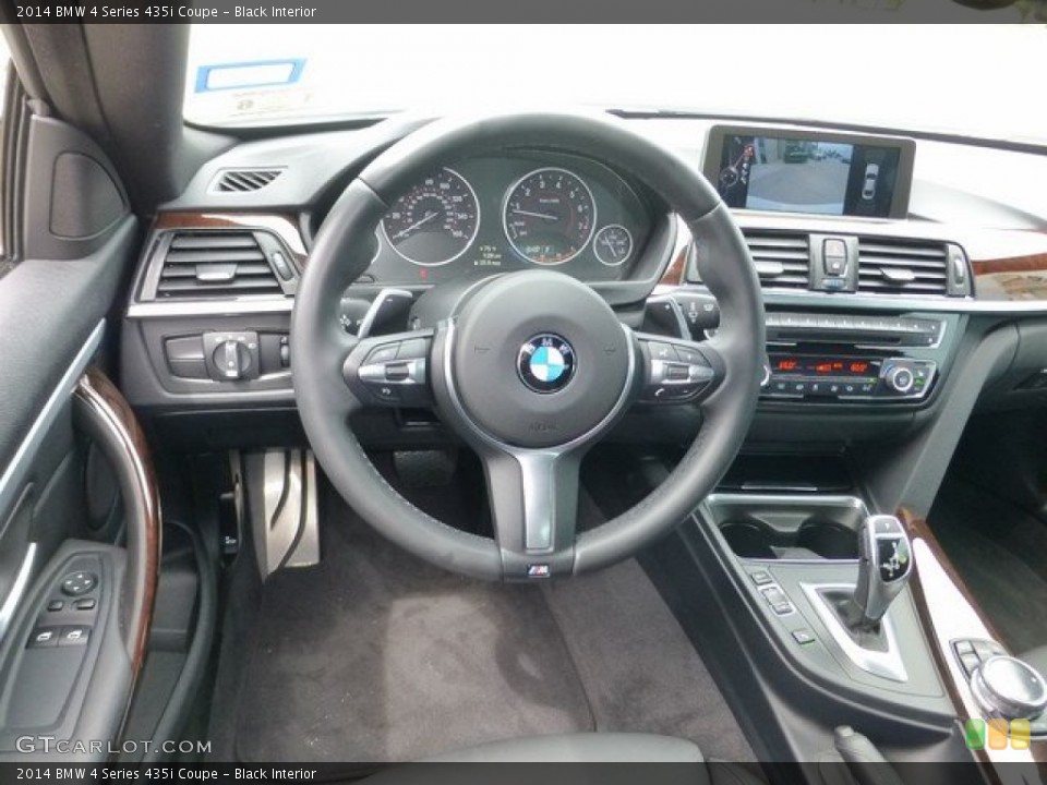 Black Interior Dashboard for the 2014 BMW 4 Series 435i Coupe #97297423