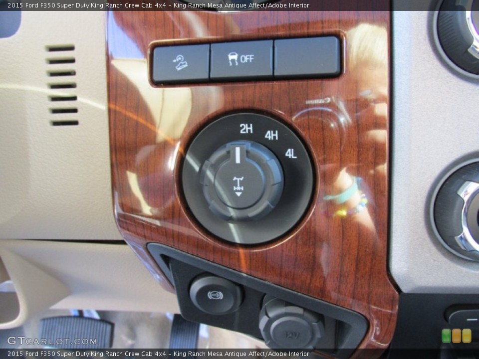 King Ranch Mesa Antique Affect/Adobe Interior Controls for the 2015 Ford F350 Super Duty King Ranch Crew Cab 4x4 #97317844