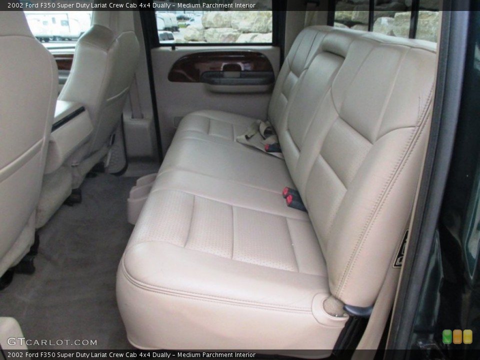 Medium Parchment Interior Rear Seat for the 2002 Ford F350 Super Duty Lariat Crew Cab 4x4 Dually #97320661