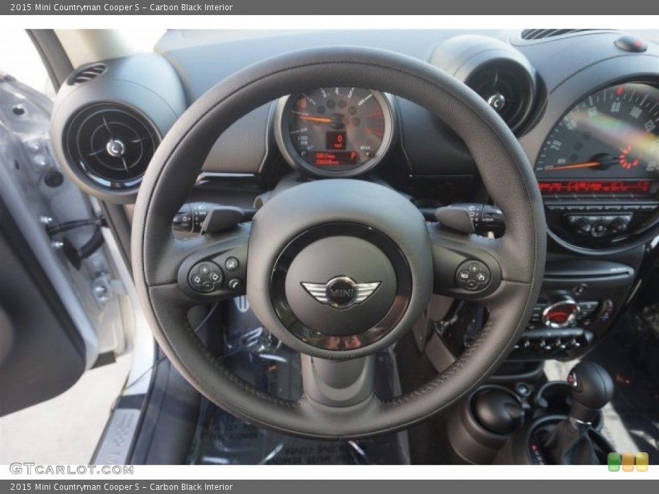 Carbon Black Interior Steering Wheel for the 2015 Mini Countryman Cooper S #97323597