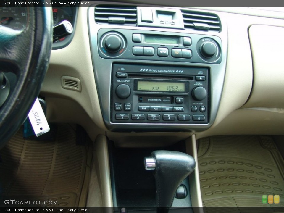 Ivory Interior Controls for the 2001 Honda Accord EX V6 Coupe #97323930