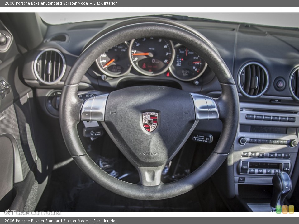 Black Interior Steering Wheel for the 2006 Porsche Boxster  #97327023